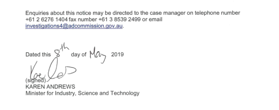 我司“雙反”案在澳“畢業(yè)”， 獲0.2%象征性反補(bǔ)貼稅率結(jié)束復(fù)審之路！(圖3)